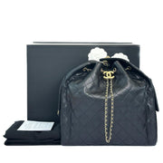 Chanel 25 Medium Hobo Bag in Black Caviar